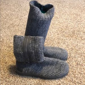 Knit boots